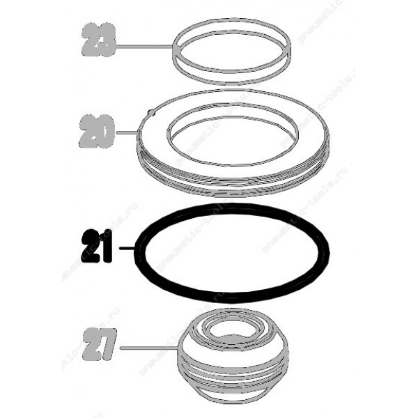 Запчасть 511 030 O-RING  73X2.65 Кольцо уплотнительное CN55R-21