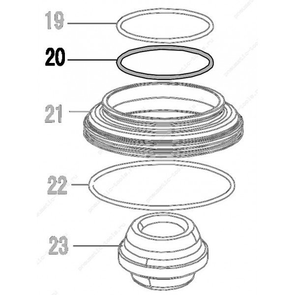 Запчасть 511 190 O-RING 70X5.7 Кольцо уплотнительное CN100R-20