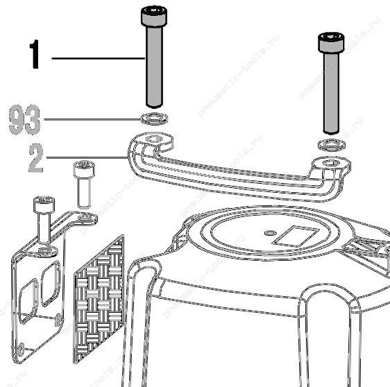 Запчасть 610 240 (40422) BOLT  M6X35 Болт CN55R-41 CN70R-91 CN80R-4 CN80R-53 CN90R-4 CN90R-53 CN90B-111 CN100R-1 NT65R-20 (вид 1)